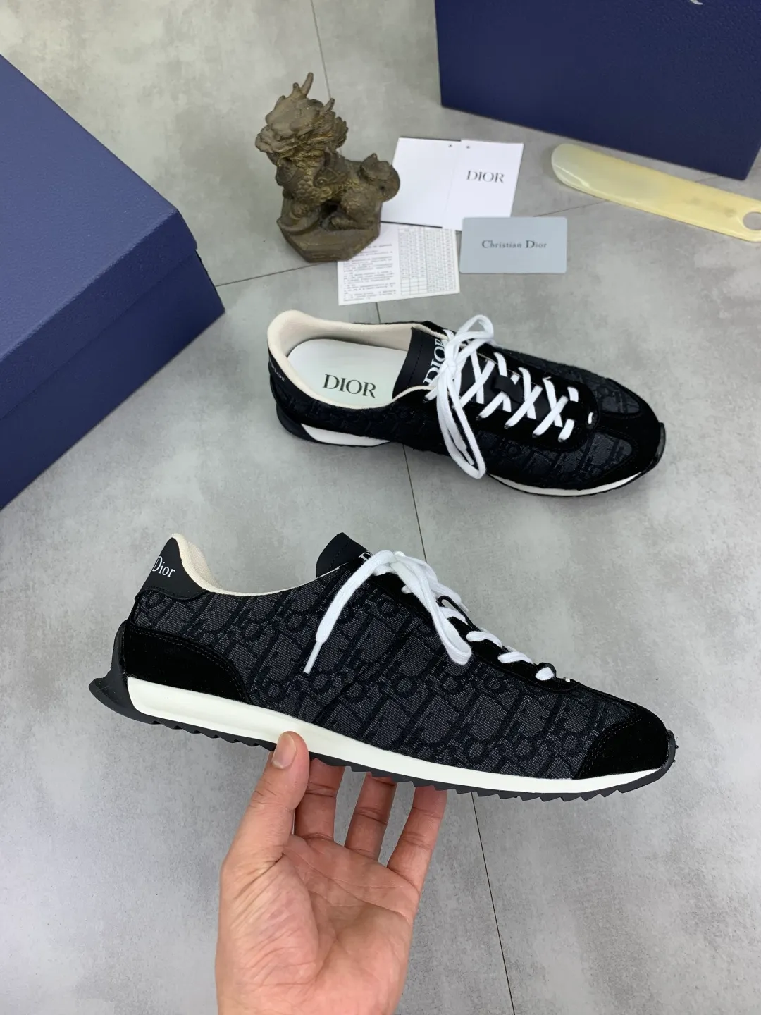 Men's Men's Shoes💰P420💰[New Style]🆘[Dior] 2025 Dior Original Lace-up Low-top Men's Shoes Classic casual shoes 🔥This model is the official flagship model with high quality and made by famous original designers. It is made of high-quality cowhide with original materials➕comfortable and breathable mesh lining➕pigskin insole. The perfect last shape and generous and fashionable design have attracted many consumers and are suitable for drivers to drive🚗. What you want is the best quality in the market. Color: 8️⃣Color Code number: 38--44 (45 46 customized)